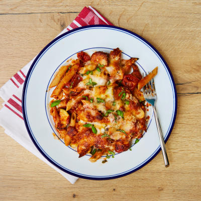 3 Cheese Veg-Packed Wholewheat Pasta Bake